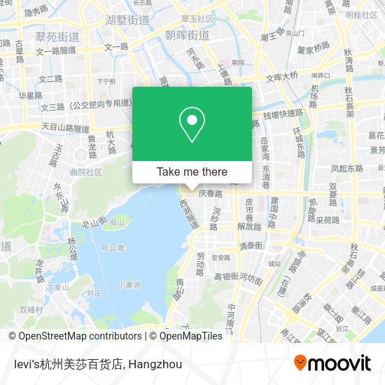 levi’s杭州美莎百货店 map