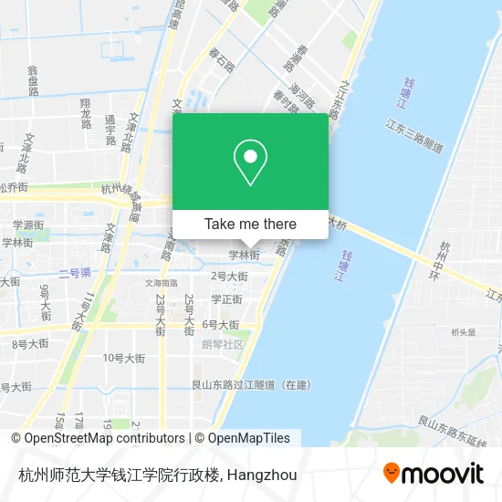 杭州师范大学钱江学院行政楼 map
