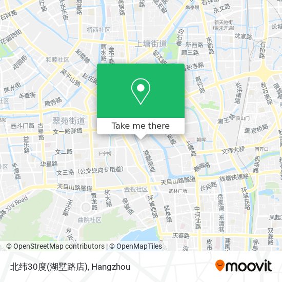 北纬30度(湖墅路店) map