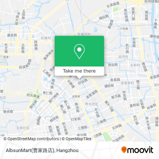 AlbsunMart(曹家路店) map