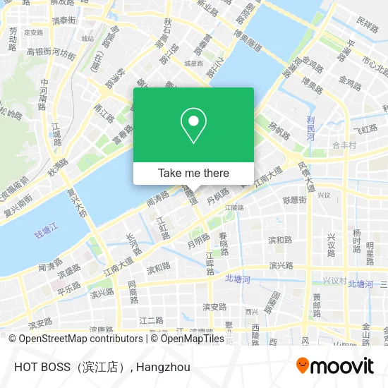 HOT BOSS（滨江店） map