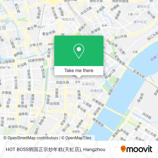 HOT BOSS韩国正宗炒年糕(天虹店) map
