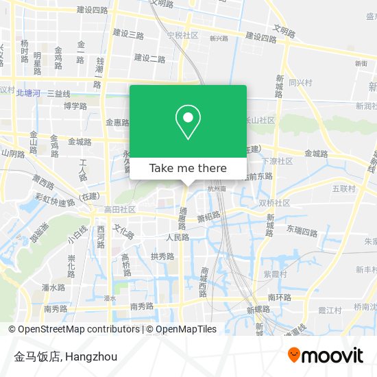 金马饭店 map