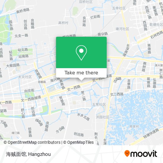 海贼面馆 map