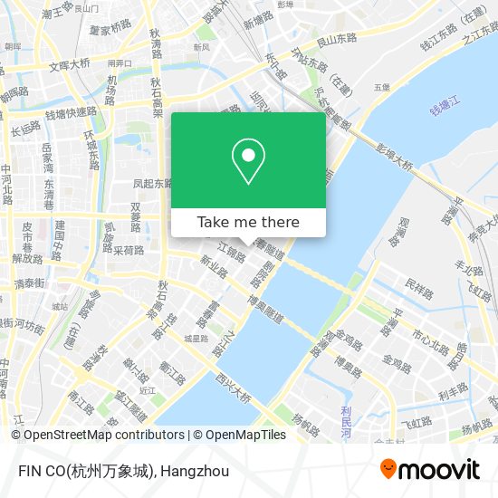 FIN CO(杭州万象城) map