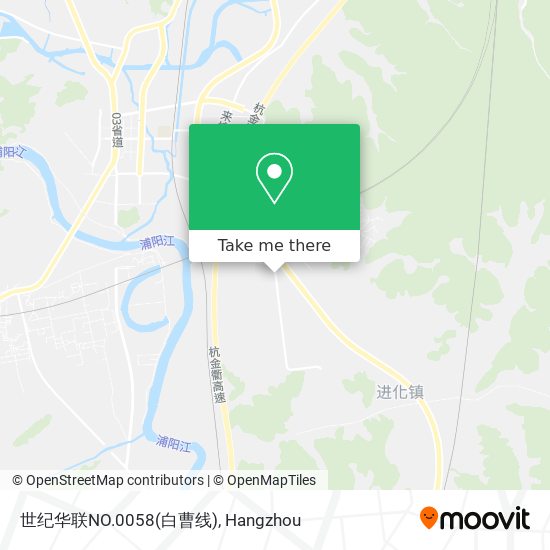 世纪华联NO.0058(白曹线) map