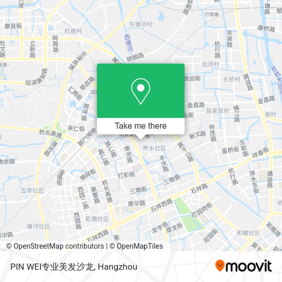 PIN WEI专业美发沙龙 map