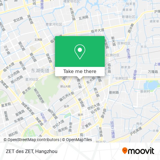 ZET des ZET map