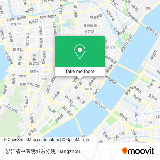 浙江省中医院城东分院 map