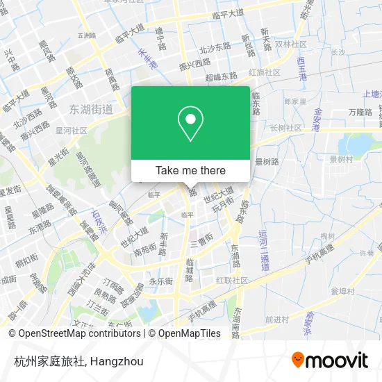 杭州家庭旅社 map