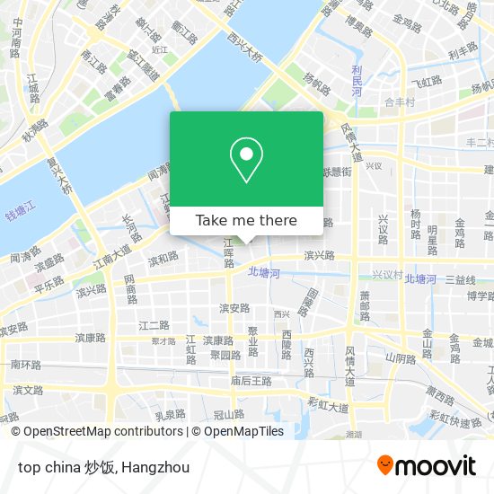 top china 炒饭 map