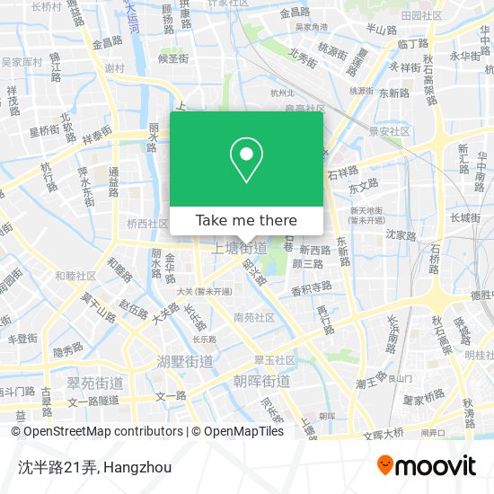沈半路21弄 map