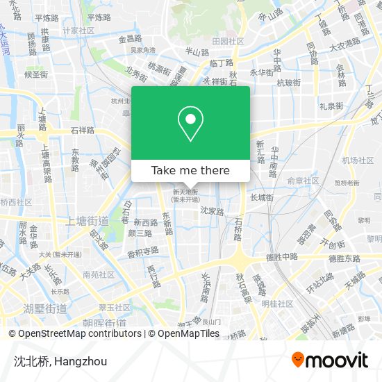 沈北桥 map