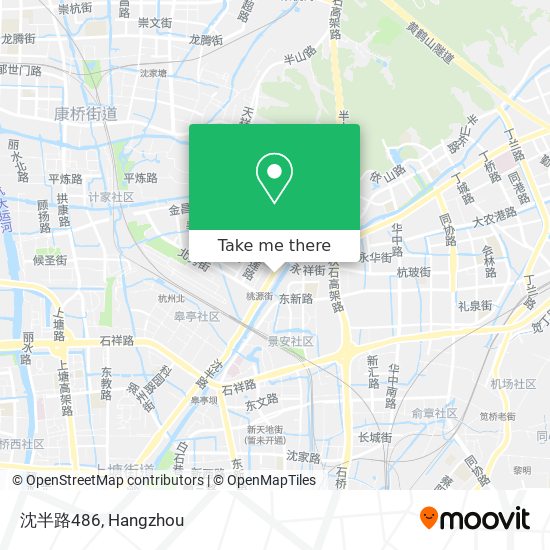 沈半路486 map