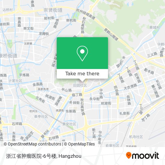 浙江省肿瘤医院-6号楼 map