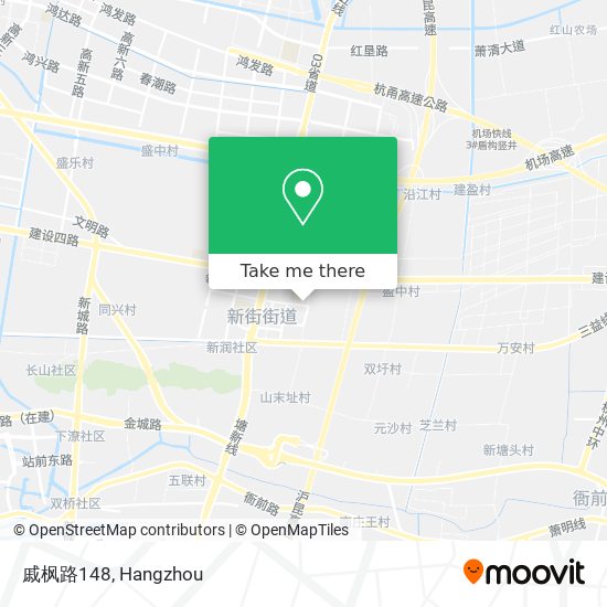 戚枫路148 map