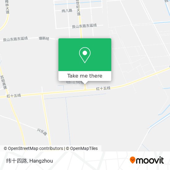 纬十四路 map