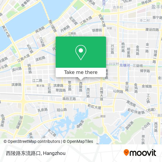 西陵路东流路口 map