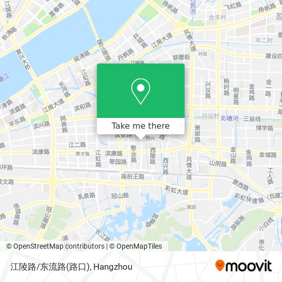 江陵路/东流路(路口) map