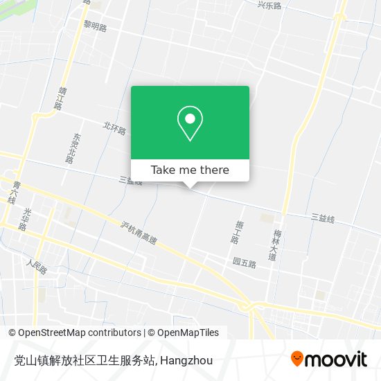 党山镇解放社区卫生服务站 map