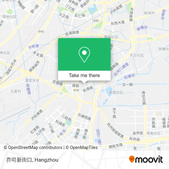 乔司新街口 map