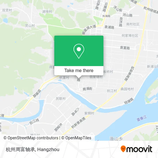 杭州周富轴承 map