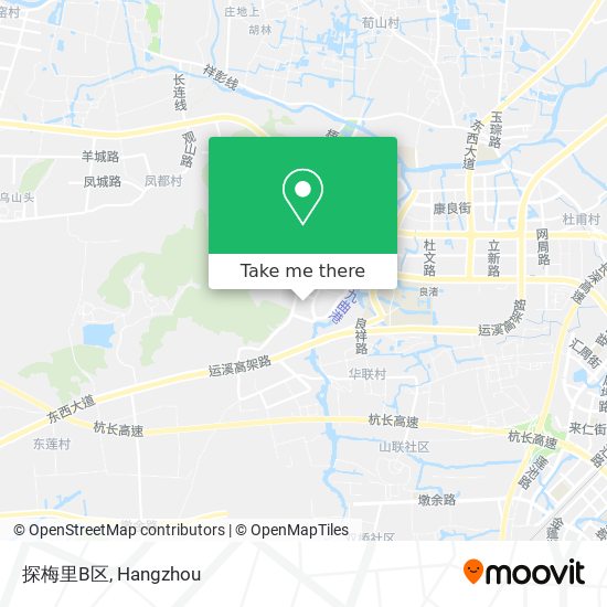 探梅里B区 map