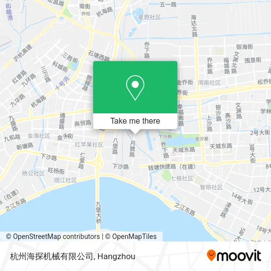 杭州海探机械有限公司 map