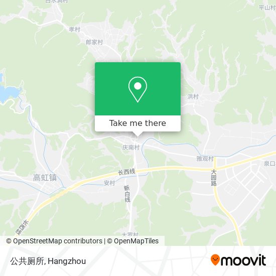公共厕所 map