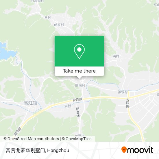 富贵龙豪华别墅门 map