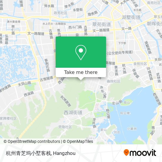 杭州青芝坞小墅客栈 map