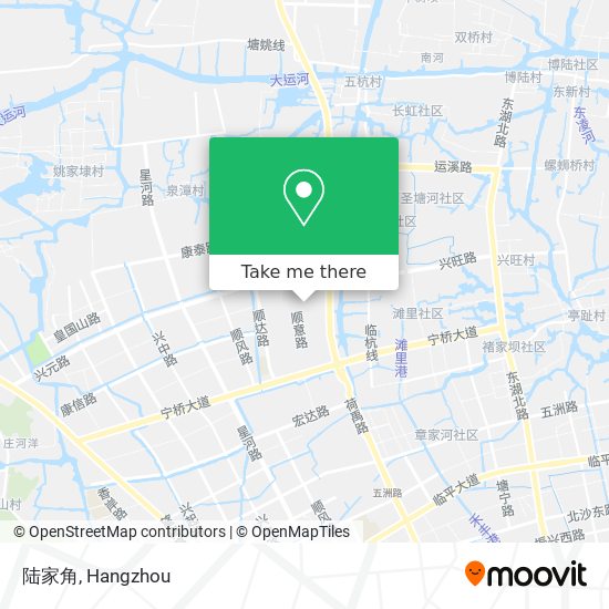 陆家角 map