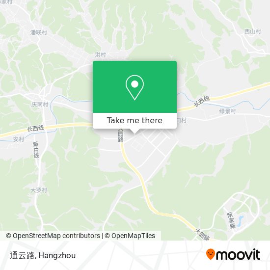 通云路 map