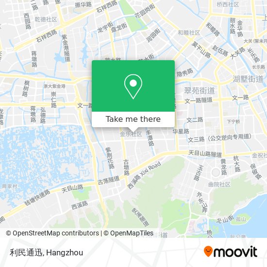 利民通迅 map