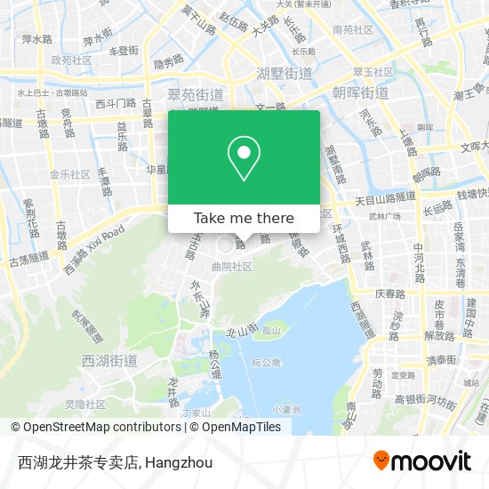 西湖龙井茶专卖店 map