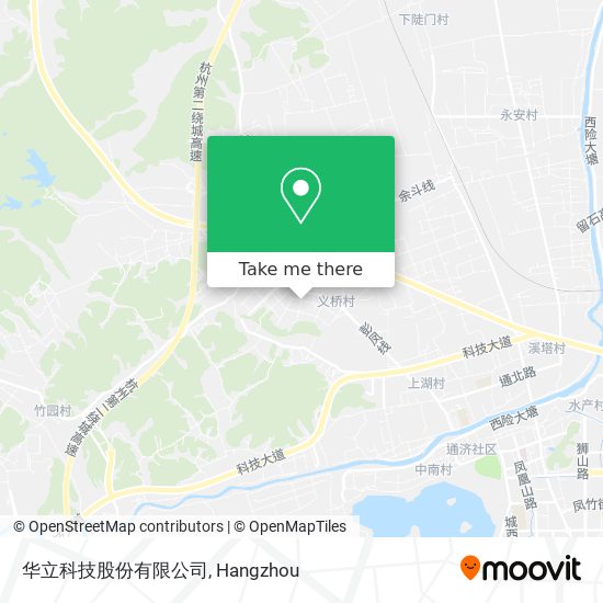 华立科技股份有限公司 map