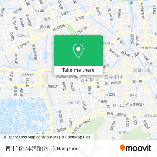 西斗门路/丰潭路(路口) map