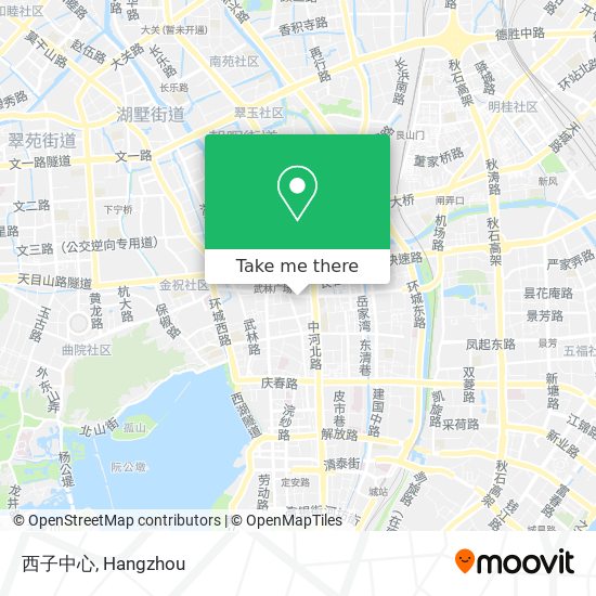 西子中心 map