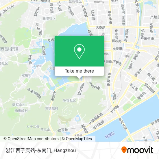 浙江西子宾馆-东南门 map