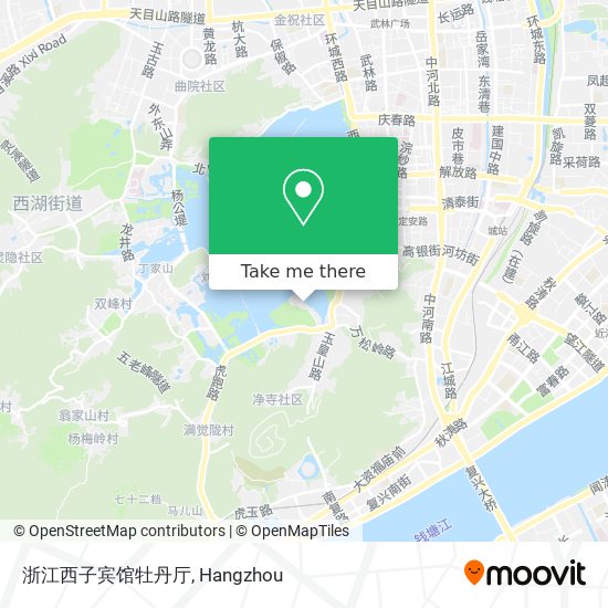 浙江西子宾馆牡丹厅 map