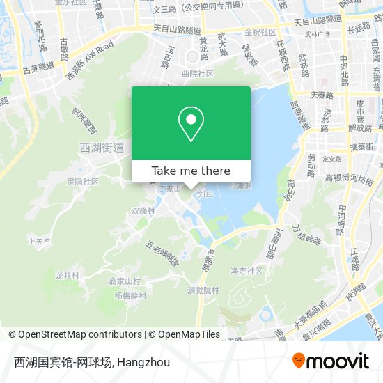 西湖国宾馆-网球场 map
