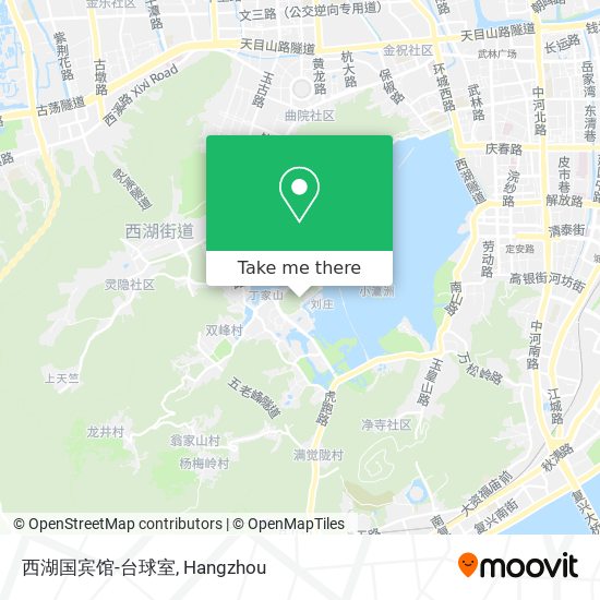 西湖国宾馆-台球室 map
