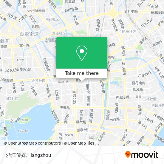 浙江传媒 map