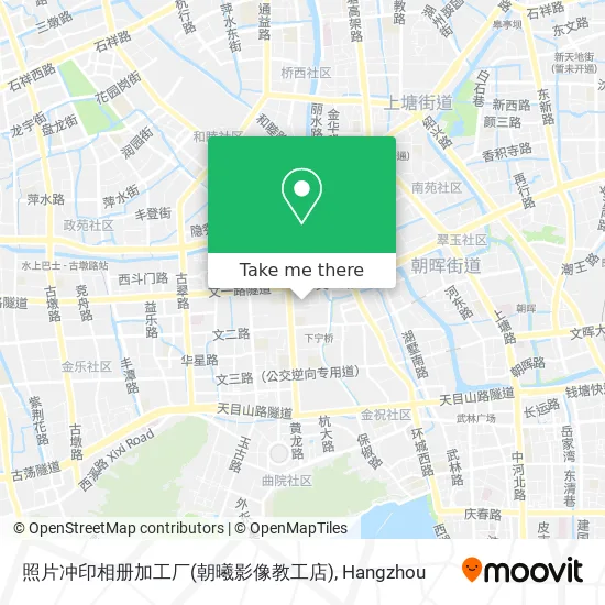 照片冲印相册加工厂(朝曦影像教工店) map