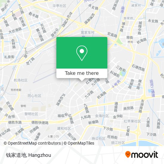 钱家道地 map