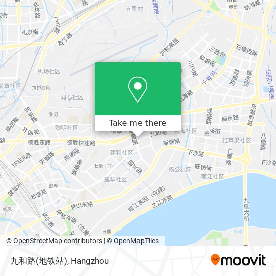 九和路(地铁站) map