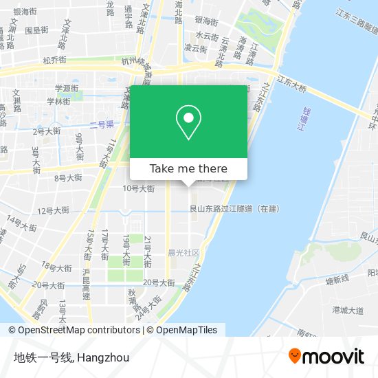 地铁一号线 map