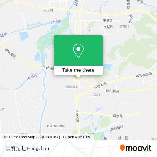 佳凯光电 map