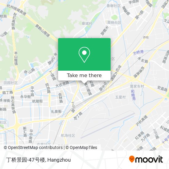 丁桥景园-47号楼 map