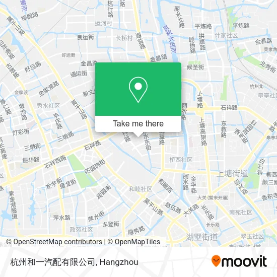 杭州和一汽配有限公司 map